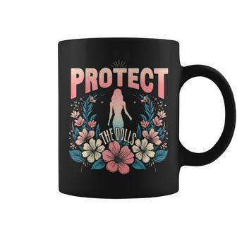 Protect The Dolls Trans Transgender Visibility Coffee Mug - Thegiftio UK