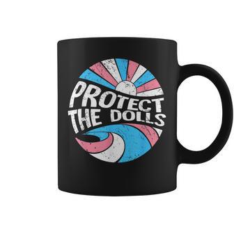 Protect The Dolls、トランスジェンダーlgbt、トランスジェンダーの権利 コーヒーマグ - Kawaiitshirt
