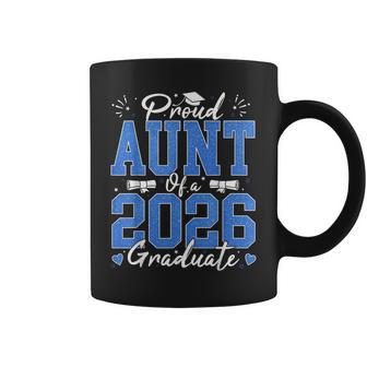 Proud Aunt Of A 2026 Graduate Senior Auntie Graduation 2026 Coffee Mug | Mazezy