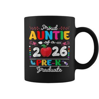 Proud Auntie Of A 2026 Pre-K Graduate Family Lover Coffee Mug | Mazezy