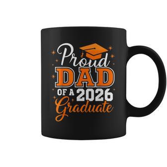 Proud Dad Of A 2026 Graduate Graduation Coffee Mug - Thegiftio