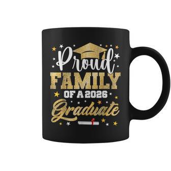 Proud Family Of 2026 Graduate Awesome Family College Coffee Mug - Thegiftio
