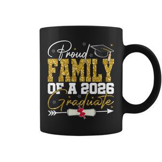 Proud Family Of Senior 2026 Graduate Family Graduation 2026 Coffee Mug - Monsterry