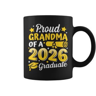 Proud Grandma Of 2026 Graduate Senior Class Graduation Coffee Mug - Monsterry