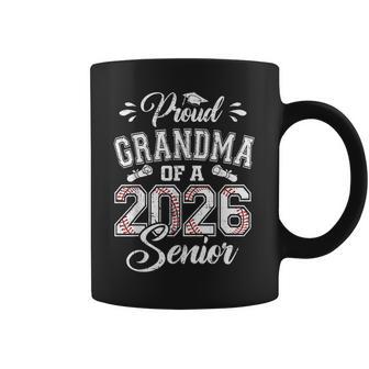 Proud Grandma Of A 2026 Senior Baseball Graduate Coffee Mug - Thegiftio UK