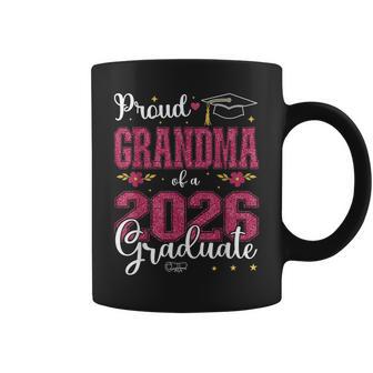 Proud Grandma Of A Class Of 2026 Graduate For Graduation Coffee Mug - Monsterry