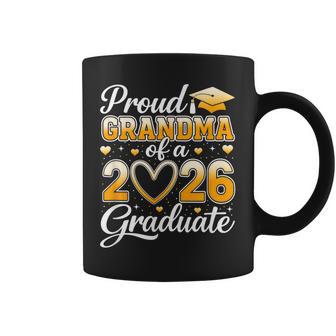 Proud Grandma Of A Class Of 2026 Graduate Graduation Party Coffee Mug - Thegiftio UK