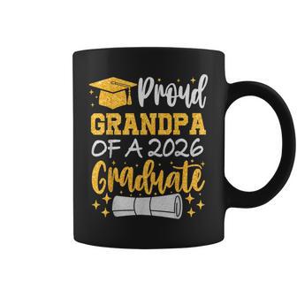 Proud Grandpa Of A 2026 Graduate Class Of 2026 Graduation Coffee Mug - Thegiftio UK
