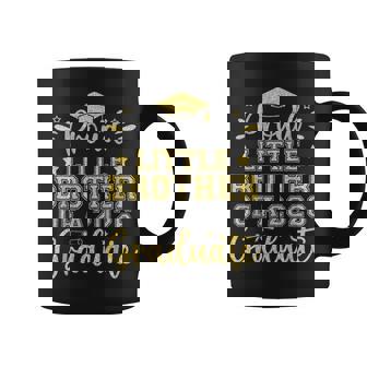 Proud Little Brother Of A 2026 Graduate Senior Graduation Coffee Mug | Seseable CA