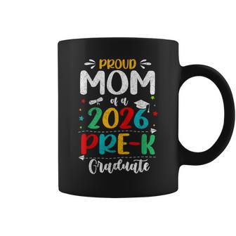 Proud Mom Of A 2026 Pre K Graduate Boy Girl Kids Coffee Mug - Monsterry