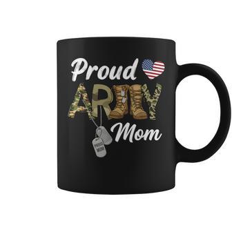 Proud Mom Army Military Mom Coffee Mug | Mazezy