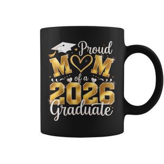 Proud Mom Of A Class Of 2026 Graduate Senior Graduation Coffee Mug | Seseable UK