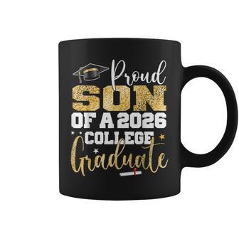 Proud Son Of 2026 Graduate College Graduation Party Coffee Mug - Monsterry