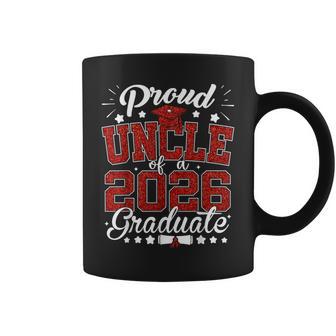 Proud Uncle Of A 2026 Graduate Senior 2026 Graduation Coffee Mug - Thegiftio UK