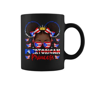 Puerto Rican Princess Boricua Puerto Rico Flag Kids Girls Coffee Mug - Thegiftio UK