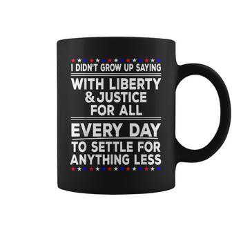 Puissante Citation Politique Des Droits Civilsensibilisation Patriotique Tasse - Cadeauxyz