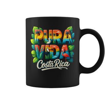 Puravida Costa Rica Souvenir Cool Central America Travel Coffee Mug - Thegiftio UK