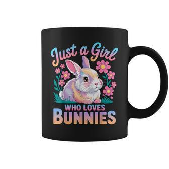 Rabbit Bunny Just A Girl Who Loves Bunnies Coffee Mug - Thegiftio UK