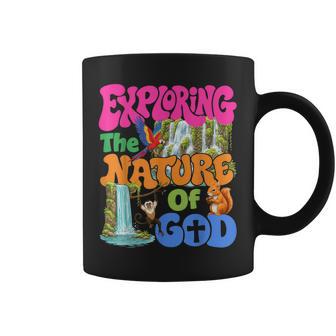 Rainforest Falls Exploring The Nature Of God Groovy Vbs 2026 Coffee Mug | Seseable UK