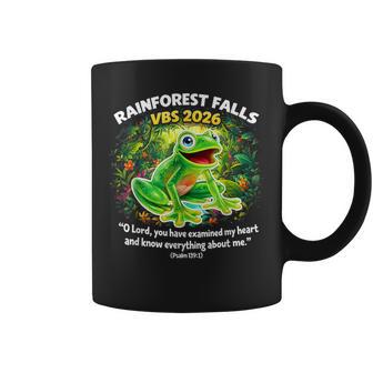 Rainforest Falls Vbs 2026 Frog Vacation Bible School Coffee Mug - Thegiftio UK