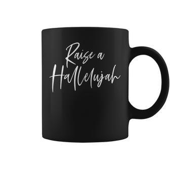 Raise A Hallelujah Christian Faith コーヒーマグ - Kawaiitshirt
