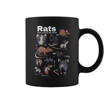 Rats From Around The World Vintage Rodent Chart Coffee Mug - Thegiftio UK