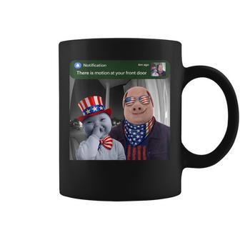 There Is Motion At Your Front Door John Pork And Ai Baby Coffee Mug - Thegiftio UK