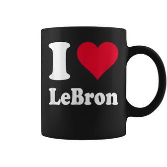 Red Heart I Love Lebron Coffee Mug - Thegiftio