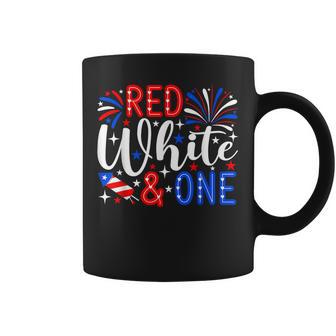 Red White And One 1St Birthday 4Th Of July Patriotic Coffee Mug - Thegiftio UK