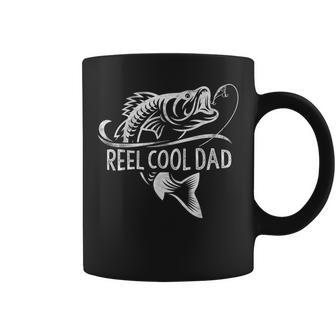 Reel Cool Dad Fishing Dad Father's Day Coffee Mug - Thegiftio UK