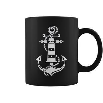 Regalo Del Ancla Del Faro Para Hombre Y Taza de café - Regaloses