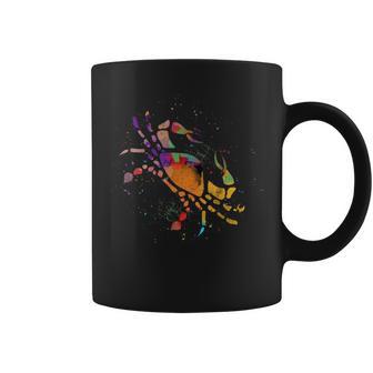 Regalo Del Zodiaco Para El Cáncer Cangrejo Obras De Arte Horóscopo Astrología Taza de café - Regaloses