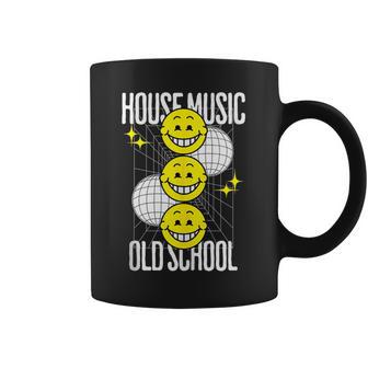 Regalo Para Dj De Música Houseonriente Rave De Los 90 De Oldkool In Mangas Taza de café - Regaloses