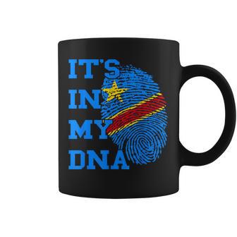 Republic Of Congo It's In My Dna Congolese Flag Drc Congo Coffee Mug - Thegiftio UK