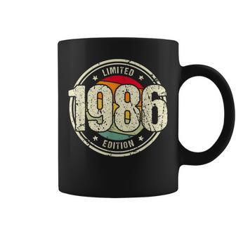 Retro 40 Años Nacido En 1986 Edición Limitada 40 Cumpleaños Taza de café - Regaloses