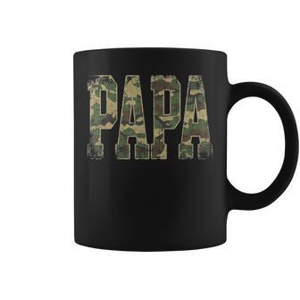 Retro Camo Dad Camouflage Dad Fathers Day Coffee Mug - Thegiftio UK