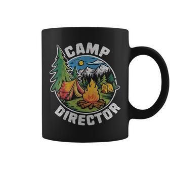 Retro Camp Director Camping Summer Camp Camper Staff Coffee Mug - Thegiftio UK