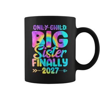 Retro Only Child Expires 2027 Promoted To Big Sister Finally Coffee Mug | Seseable UK