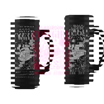 Retro Classroom Cowgirl Wrangling Students Teacher Western Coffee Mug | Seseable CA