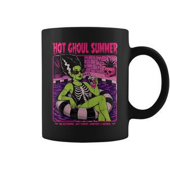 Retro The Bride Frankenstein Monster Hot Ghoul Summer Coffee Mug - Thegiftio UK
