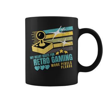 Retro Gamingideojuegosintage 8-Bit Gamer Taza de café - Regaloses