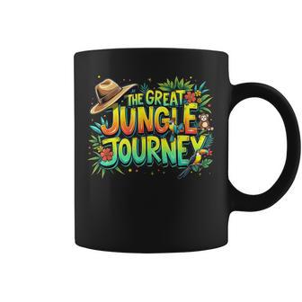 Retro The Great Jungle Journey Adventure Theme Vbs Graphic Coffee Mug - Thegiftio UK