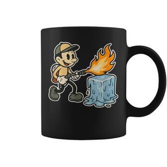Retro Melt Ice Protest Coffee Mug - Thegiftio UK