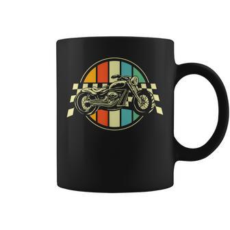 Retro Moto Motero Biker -Intage Motocicleta Motociclista Taza de café - Regaloses