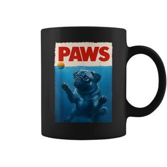 Retro Pug Dog Mom Dog Dad Pug Coffee Mug - Monsterry