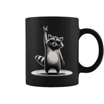 Rétro Raton Laveur Rock Musique Cadeau Homme Enfant Drôle Raton Laveur Tasse - Cadeauxyz