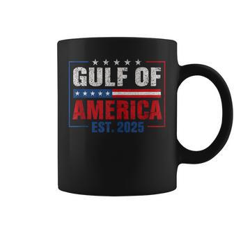 Retro Vintage Gulf Of America Est 2025 Eagle Usa Coffee Mug | Seseable UK