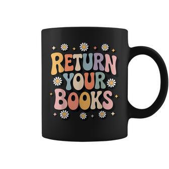 Return Your Books School Librarian Coffee Mug - Thegiftio UK