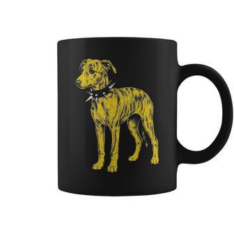 Rocker Greyhound パンクメタルロックンロールミュージックドッグ コーヒーマグ - Kawaiitshirt