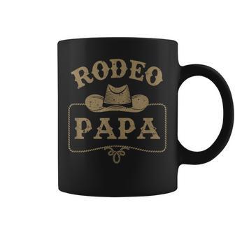 Rodeo Papa Cowboy Cowgirl Birthday Matching Family Coffee Mug - Thegiftio UK